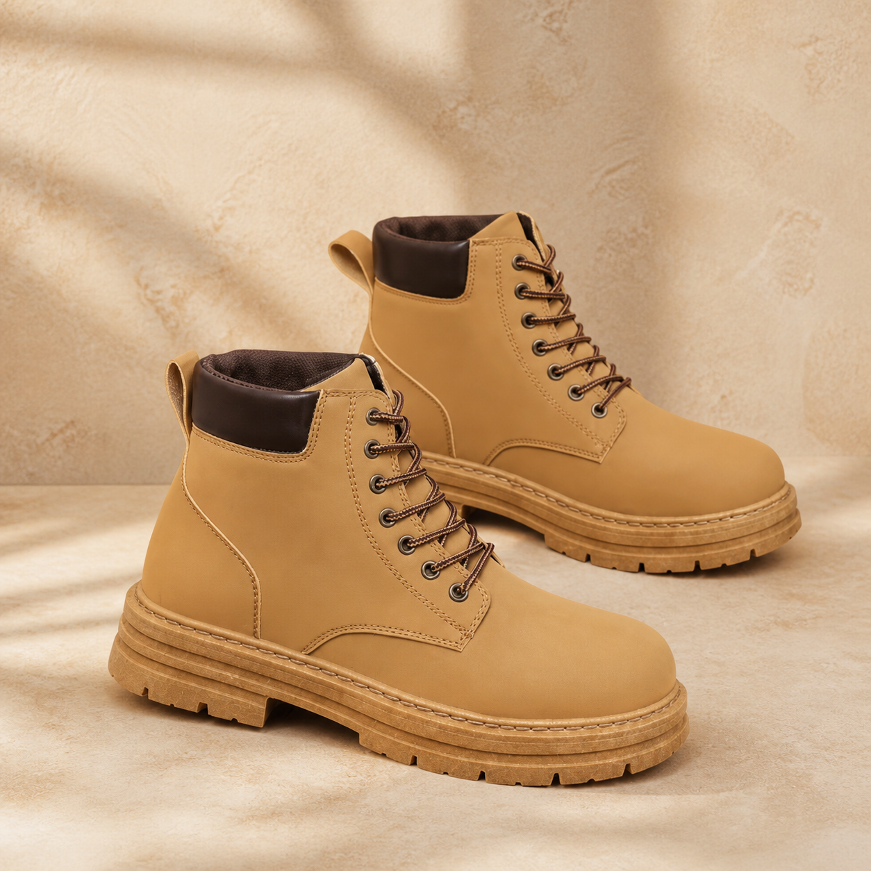 Botines camel